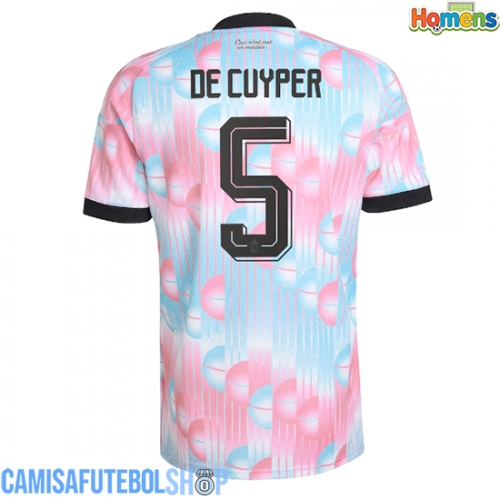 Camisa de time de futebol Bélgica Maxim De Cuyper #5 Replicas 2º Equipamento Mundo 2026 Manga Curta